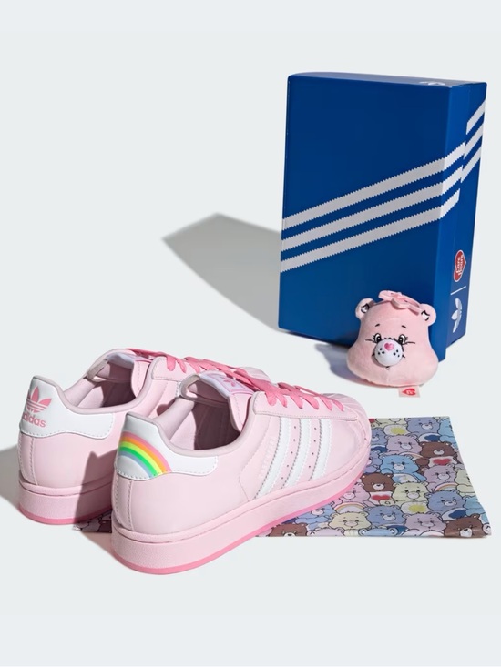adidas Shoes - 🧸 ADIDAS SUPERSTAR 2 x CARE BEARS PINK 💖